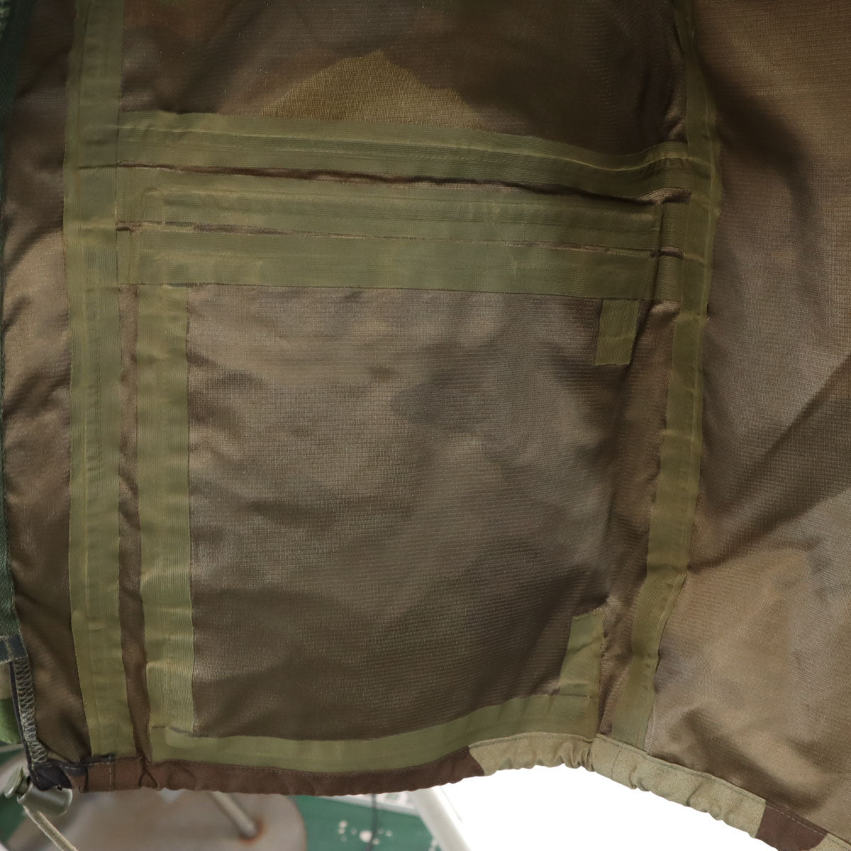 FRENCH ARMY フランス軍 カモフラ柄 レインジャケット 96L カーキ 迷彩 メンズ