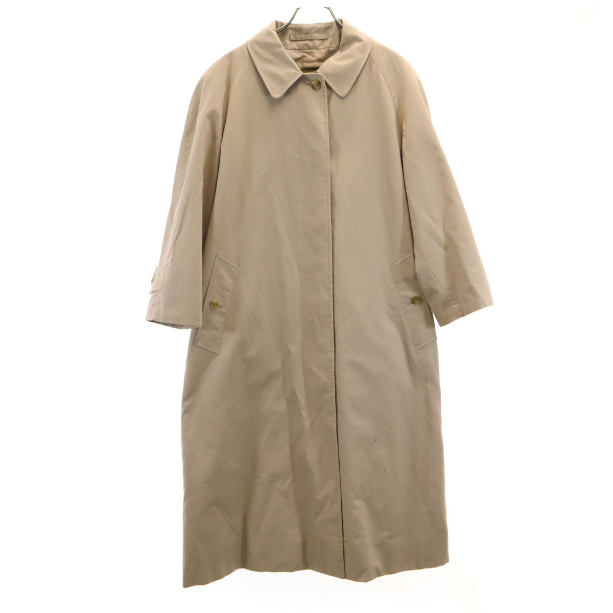 BURBERRY LONDON バーバリーロンドン ステンカラーコート 6 ベージュ ライナー付き レディース