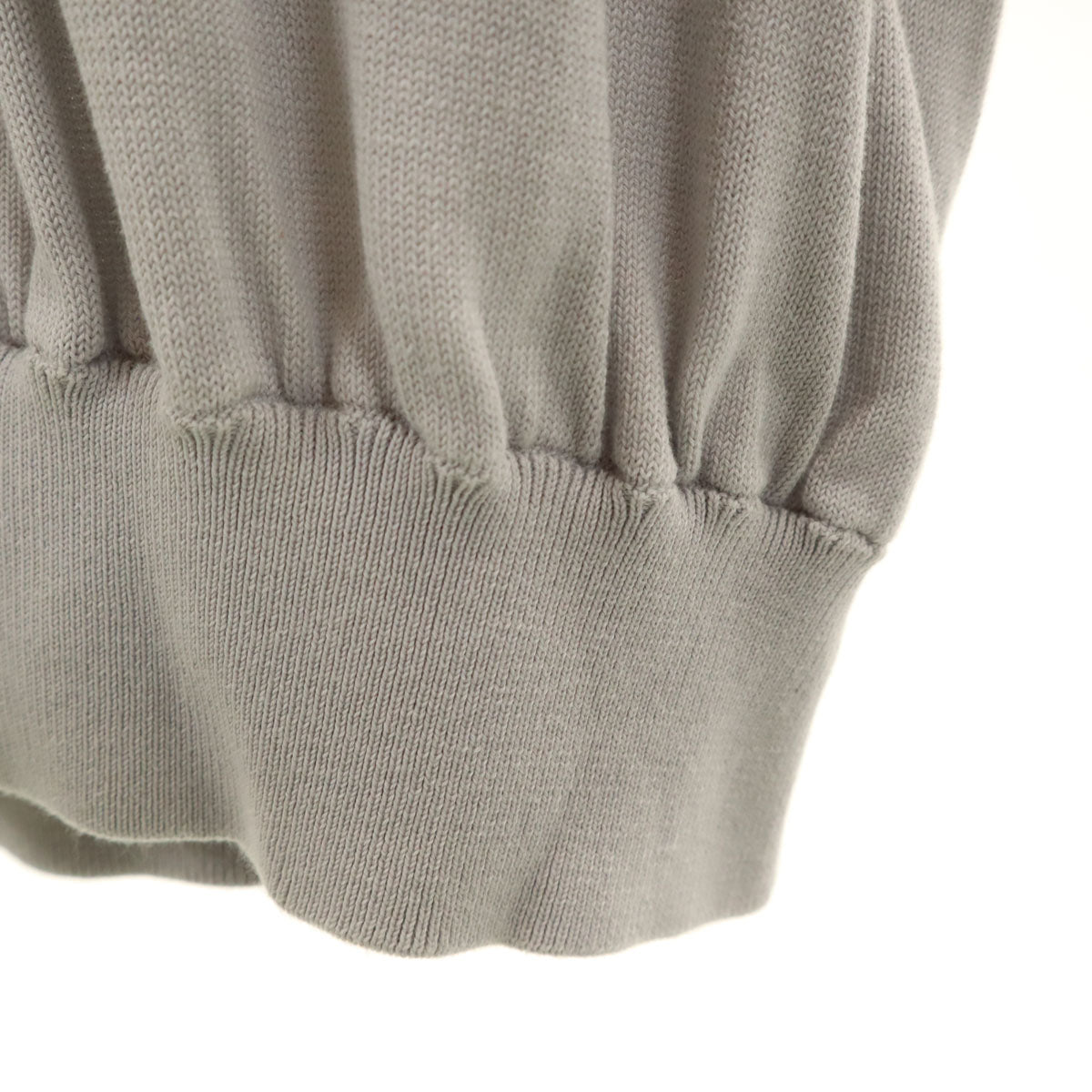 Maison Martin Margiela メゾンマルタンマルジェラ イタリア製 1 長袖 ニット ワンピース L グレー レディース