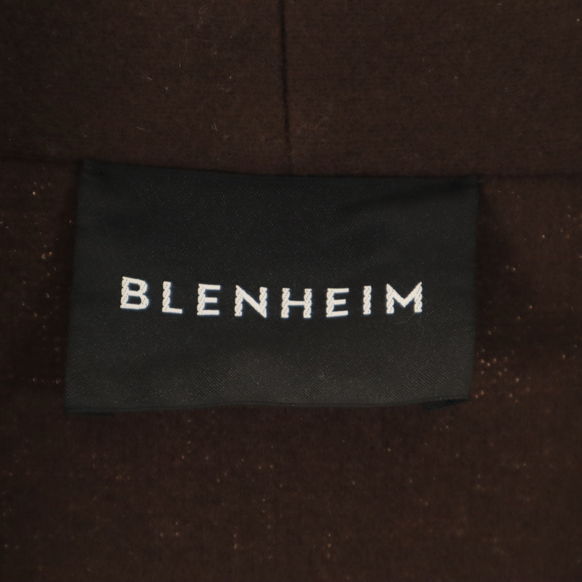 BLENHEIM ブレンヘイム 日本製 ガウンコート S ブラウン レディース
