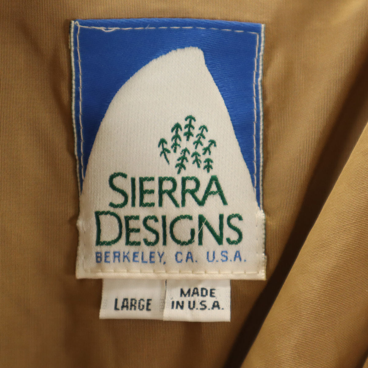 SIERRA DESIGNS シェラデザインズ 70s ヴィンテージ 60/40クロス マウンテンパーカー L 青紺系 ジャケット メンズ