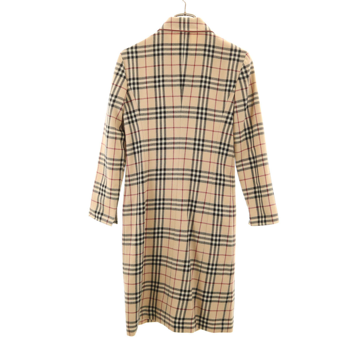 BURBERRY LONDON BLUE LABEL バーバリー ロンドン ブルーレーベル ノバチェック コート 38 ベージュ 三陽商会 レディース