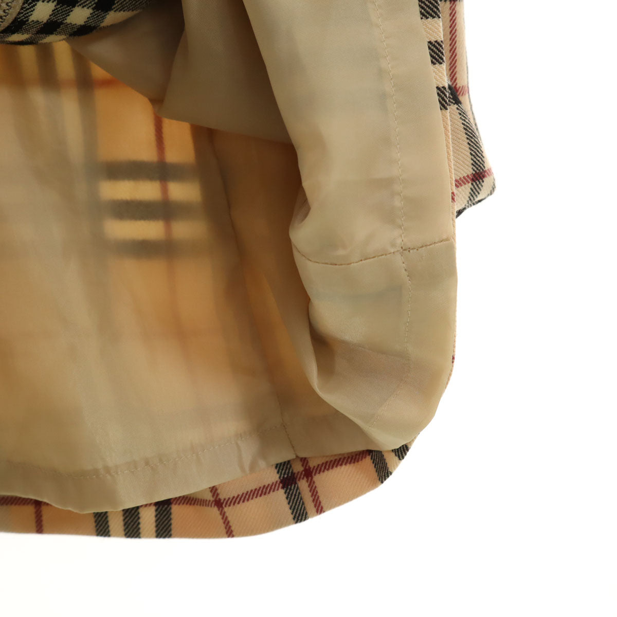 BURBERRY LONDON BLUE LABEL バーバリー ロンドン ブルーレーベル ノバチェック コート 38 ベージュ 三陽商会 レディース