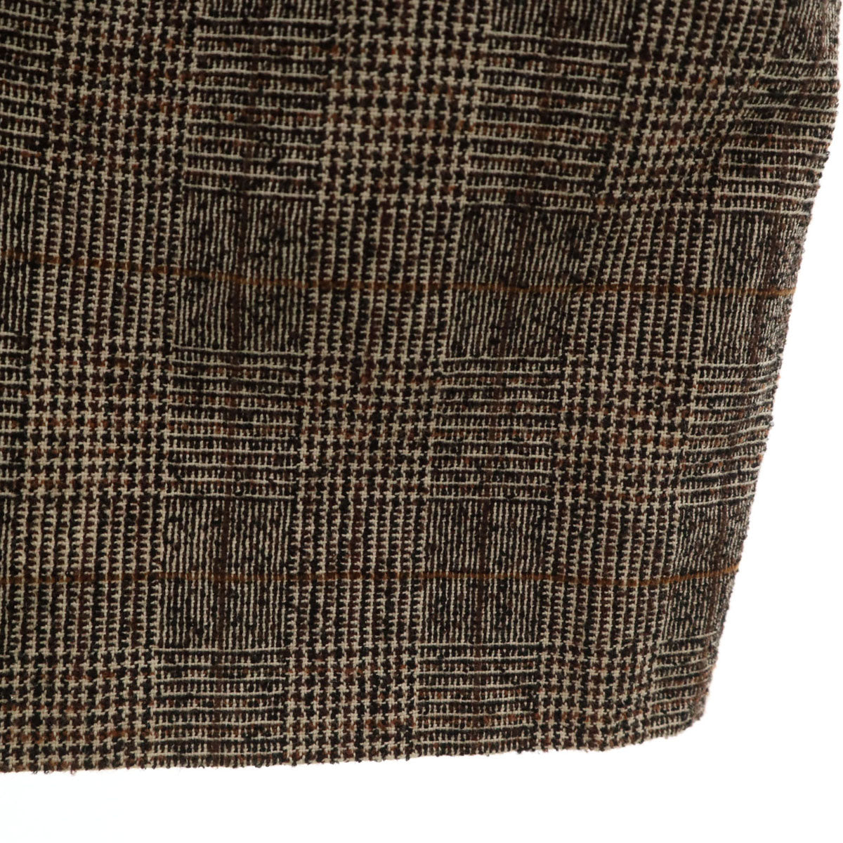 美品 BLUE LABEL CRESTBRIDGE ブルーレーベルクレストブリッジ グレンチェック キャミワンピース 36 ブラウン レディース