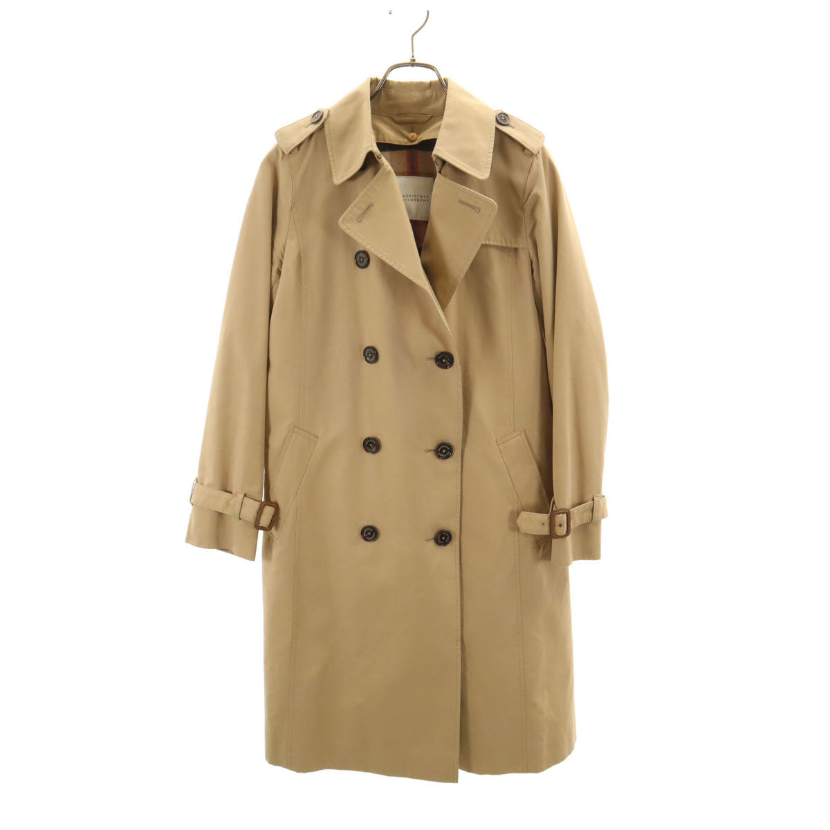MACKINTOSH PHILOSOPHY マッキントッシュフィロソフィー トレンチコート 38 ベージュ ライナー付き レディース