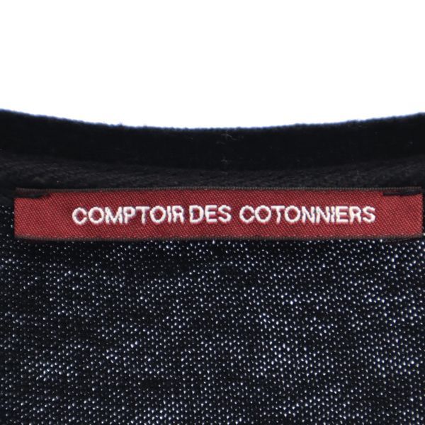 コントワーデコトニエ ウールブレンド 長袖 ニット ワンピース L ブラック系 COMPTOIR DES COTONNIERS レディース