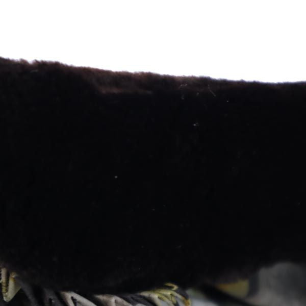 SAGA MINK サガミンク リアルファー コート 焦茶系 毛皮 レディース