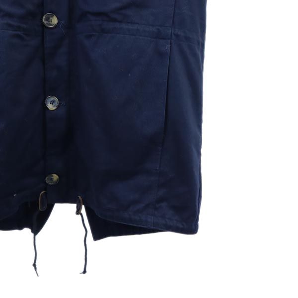 アーペーセー 2WAY 中綿コート XS ネイビー A.P.C. 裏ボア ライナー付き メンズ