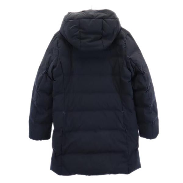 UNIQLO ユニクロ シームレス ダウンコート L ネイビー系 レディース