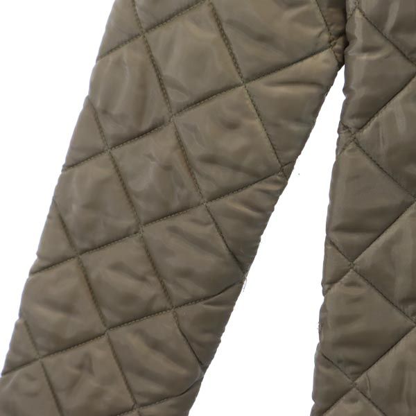 LAVENHAM ラベンハム キルティングコート 6 ブラウン系 フード レディース