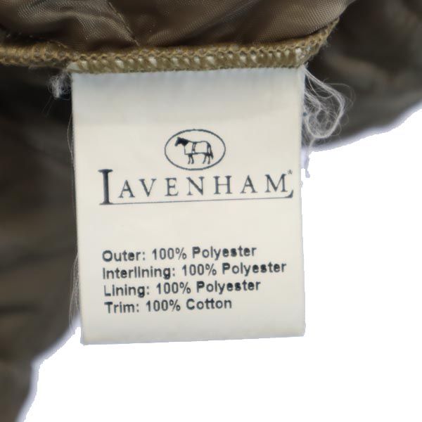 LAVENHAM ラベンハム キルティングコート 6 ブラウン系 フード レディース