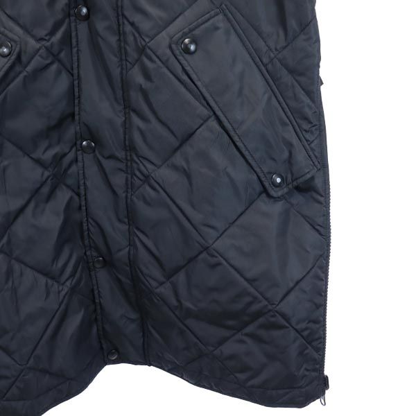 SEMPACH ゼンパッハ キルティング ナイロン コート S ブラック メンズ