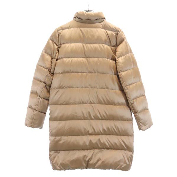 MACKINTOSH PHILOSOPHY マッキントッシュフィロソフィー ロング ダウンジャケット 38 ベージュ レディース
