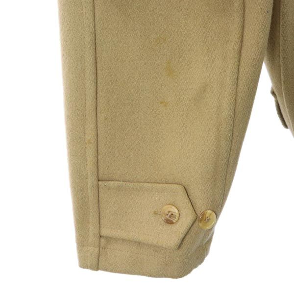 SLAP SHOT スラップショット 英国製 ウールブレンド ダッフルコート S ベージュ系 メンズ