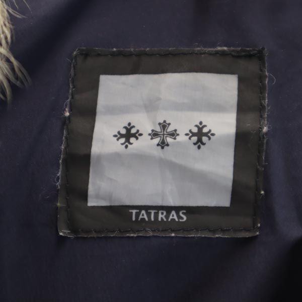 TATRAS タトラス リアルファー ダウンコート 2 グレー系 レディース