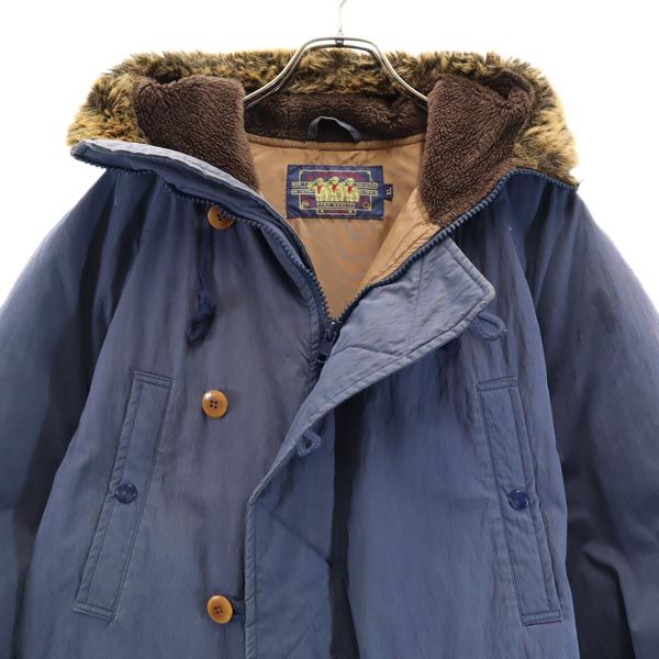 CHAPS RALPH LAUREN チャップスラルフローレン 80s ダウンコート EL 紺系 フード メンズ