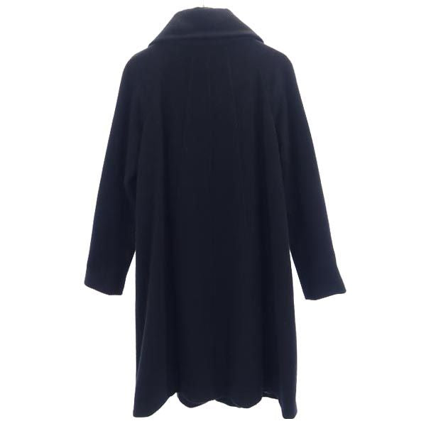 MAX&CO マックスアンドコー 2WAY ロングコート 38 黒 レディース