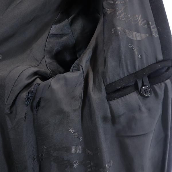 Gloverall グローバーオール 英国製 チェスターコート 黒 メンズ