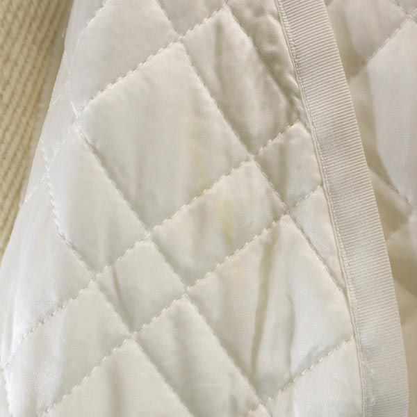 sacai luck サカイラック 日本製 ウールブレンド ダッフルコート 1 アイボリー リアルファー フード レディース