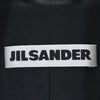 ジルサンダー イタリア製 ウールブレンド ロングコート 36 ブラック系 JIL SANDER メンズ