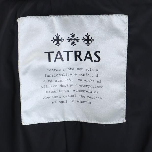 タトラス ダウンコート 2 黒 TATRAS ウエストベルト レディース