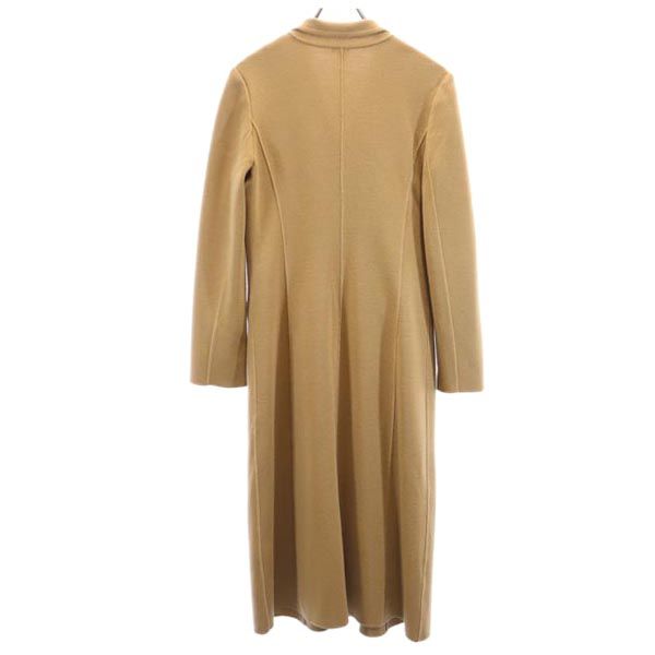 FOXEY フォクシー 日本製 ロングコート F 茶 レディース