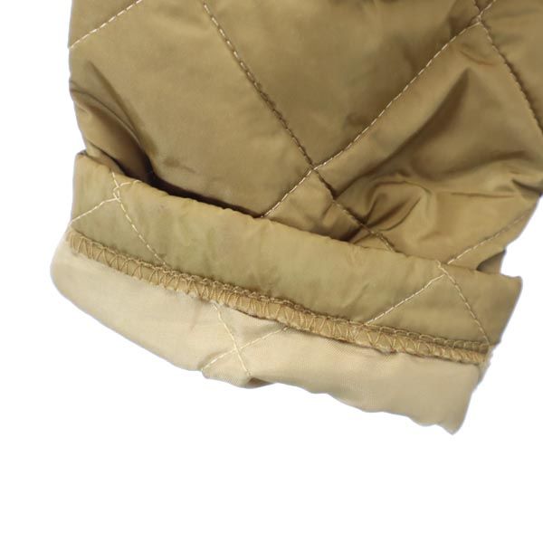 Mackintosh マッキントッシュ キルティングコート 34 キャメル フード レディース