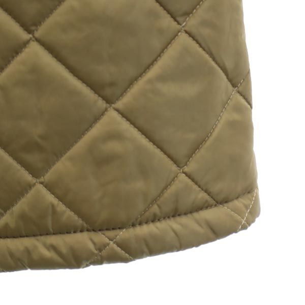 Mackintosh マッキントッシュ キルティングコート 34 キャメル フード レディース