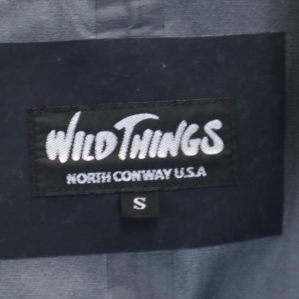 ワイルドシングス チェスターコート S 紺 WILDTHINGS メンズ