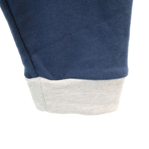 新品 HB エイチビー 長袖 スイッチング ボア カットソー XL 青 切替 トレーナー メンズ