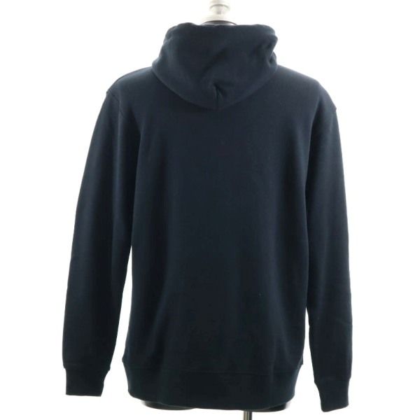 新品 Star Star Re:MODEL 長袖 スウェットパーカー L 黒 白 リップナイロンポケット メンズ