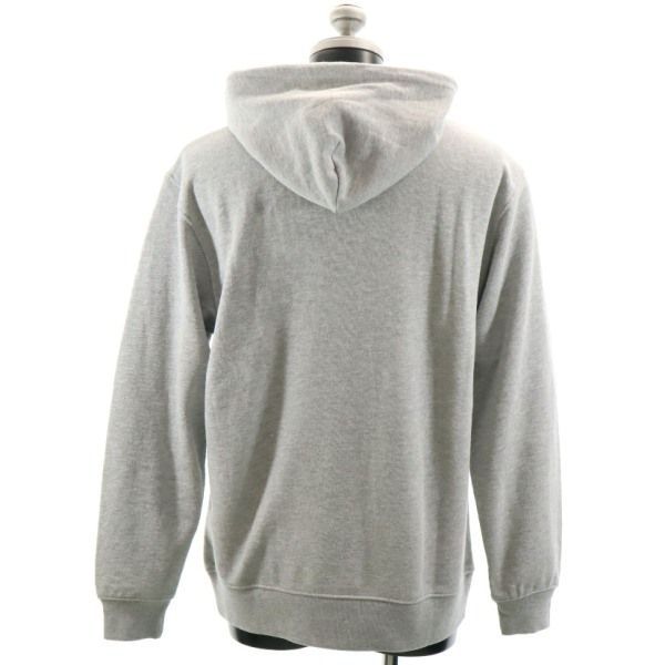 新品 Star Star Re:MODEL 長袖 スウェットパーカー L 灰 紫 リップナイロンポケット メンズ