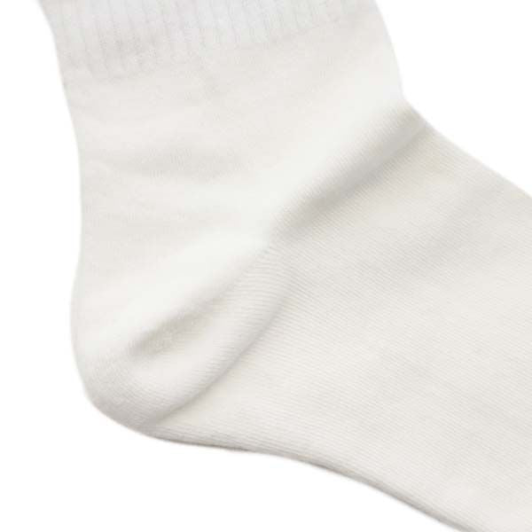 未使用 ステラ ロゴ ソックス free 白×赤 STELLA 靴下 レディース