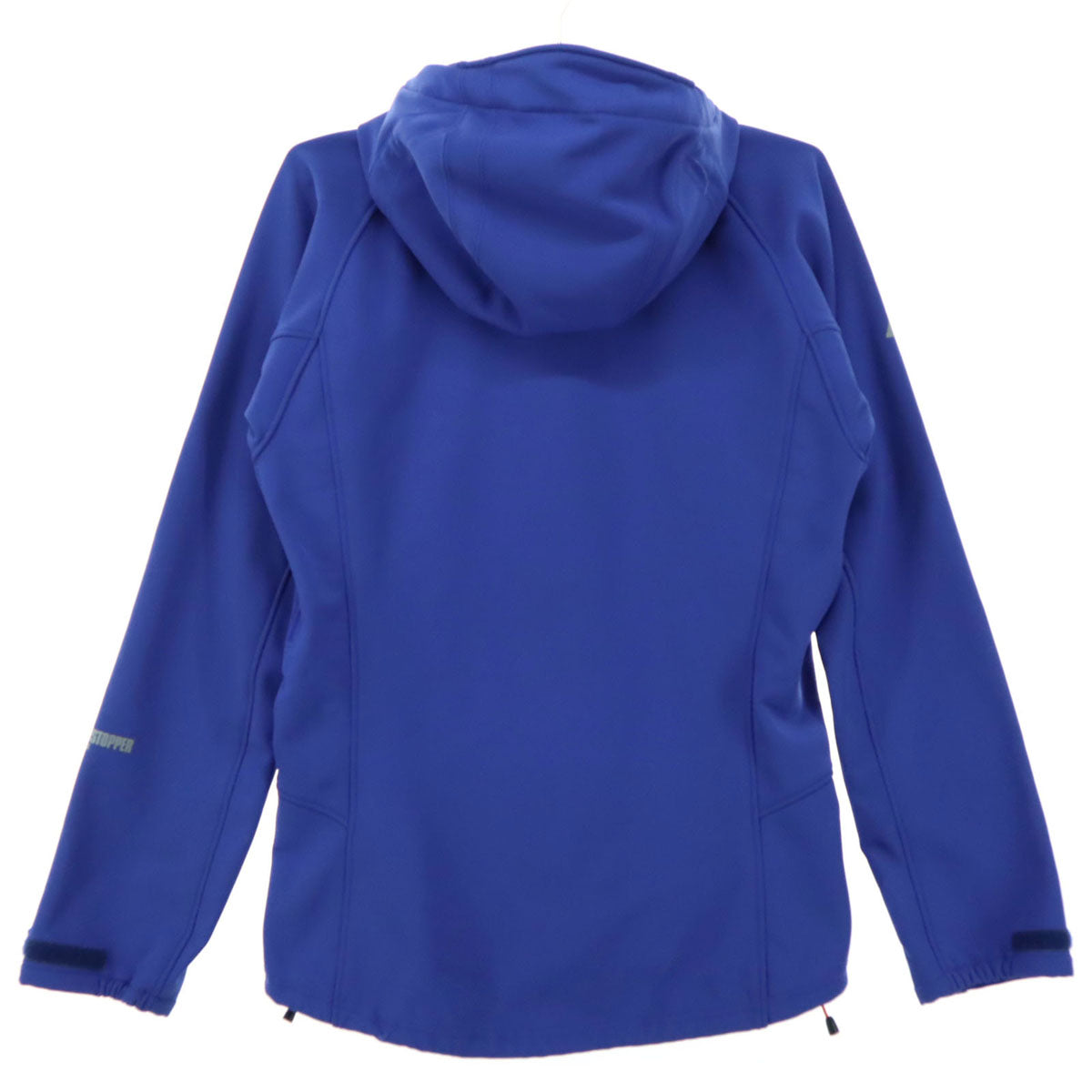 美品 MOUNTAIN EQUIPMENT マウンテンイクイップメント ロゴプリント 長袖 ナイロンジャケット S ブルー メンズ