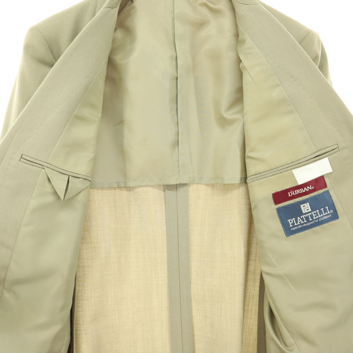 Durban ダーバン 長袖 テーラードジャケット 72 ベージュ レディース