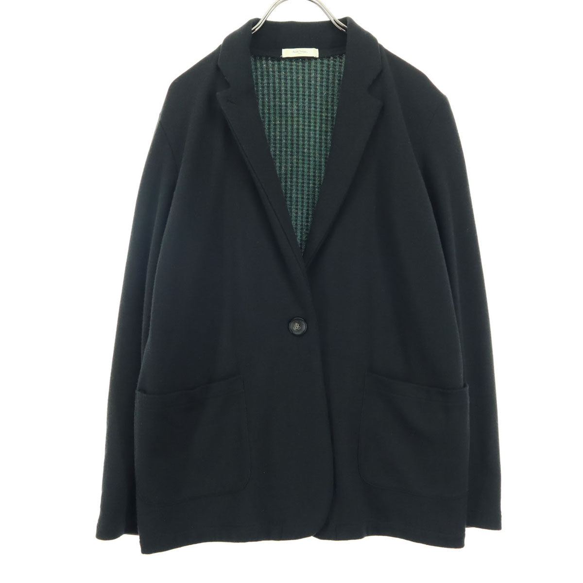 Paul Smith ポールスミス 日本製 長袖 コットンジャケット M ブラック メンズ