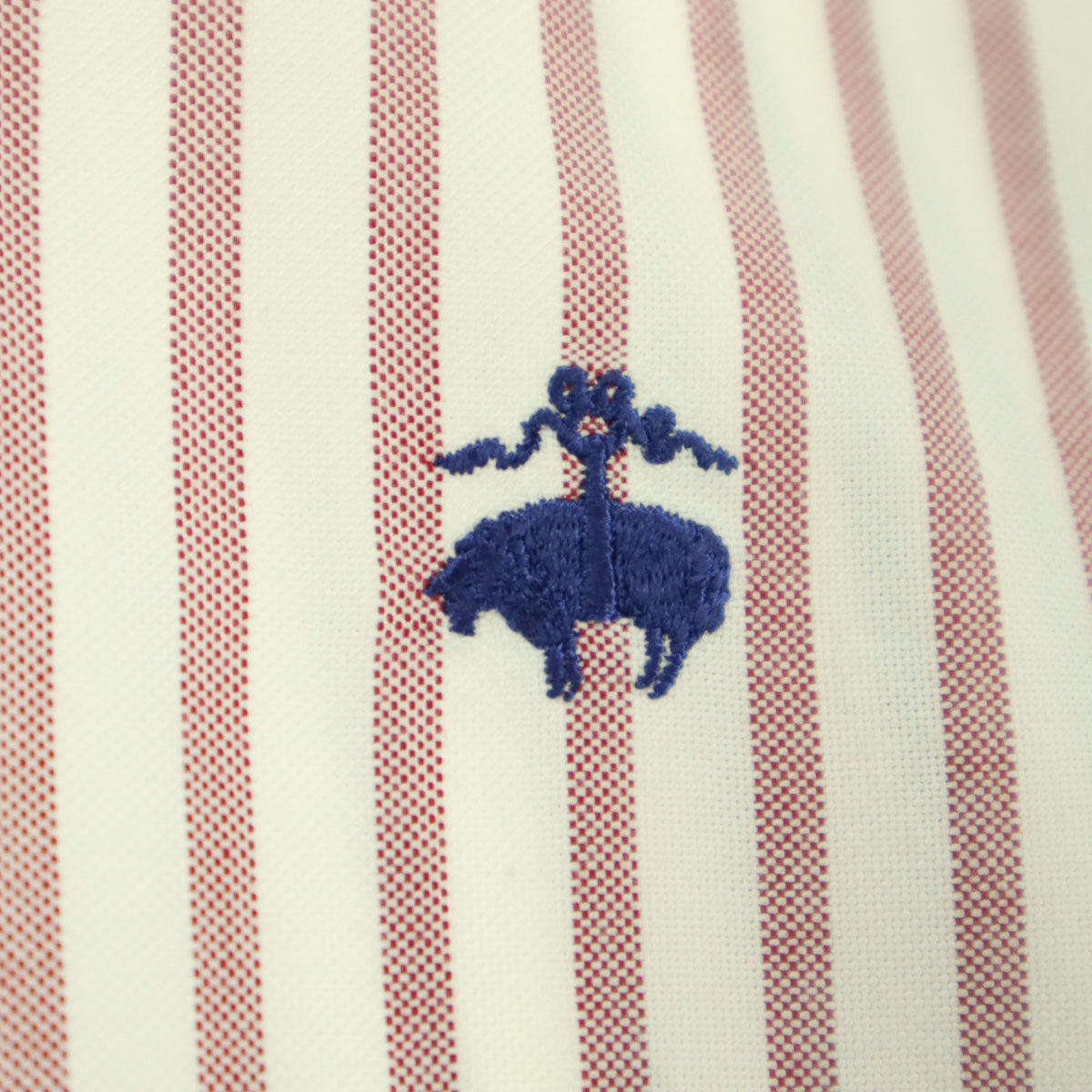 Brooks Brothers ブルックスブラザーズ マルチカラー ストライプ柄 長袖 コットンシャツ M ブルー メンズ