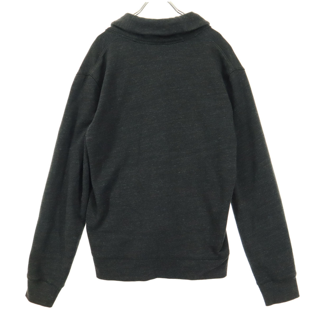 RALPH LAUREN ラルフローレン 長袖 ショールカラー ニットカーディガン M ダークグレー メンズ