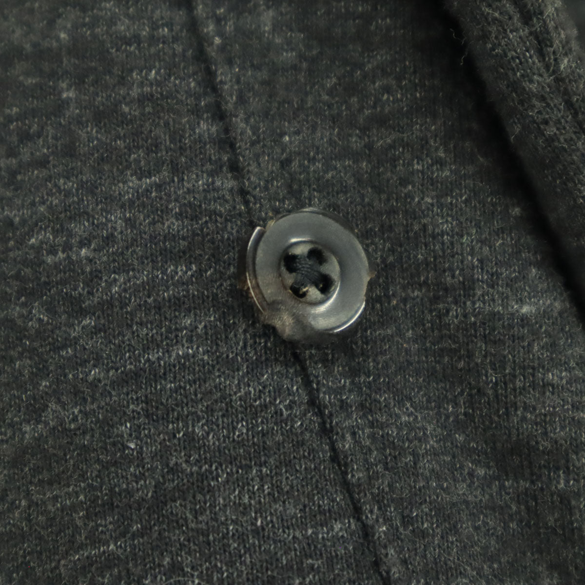 RALPH LAUREN ラルフローレン 長袖 ショールカラー ニットカーディガン M ダークグレー メンズ