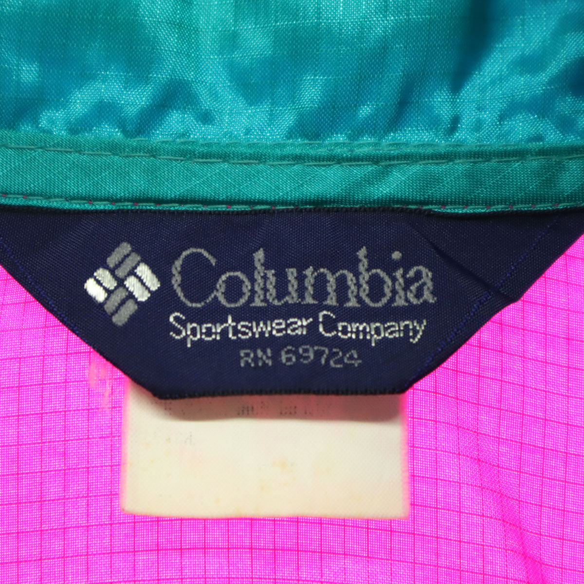 Columbia コロンビア 80s ヴィンテージ 長袖 ジャケット ピンク系 メンズ