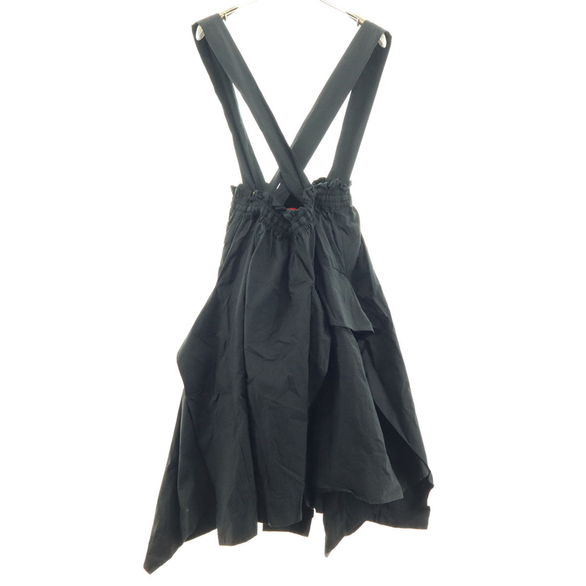 Vivienne Westwood ヴィヴィアンウエストウッド ミモレ丈 サスペンダースカート F ブラック レディース