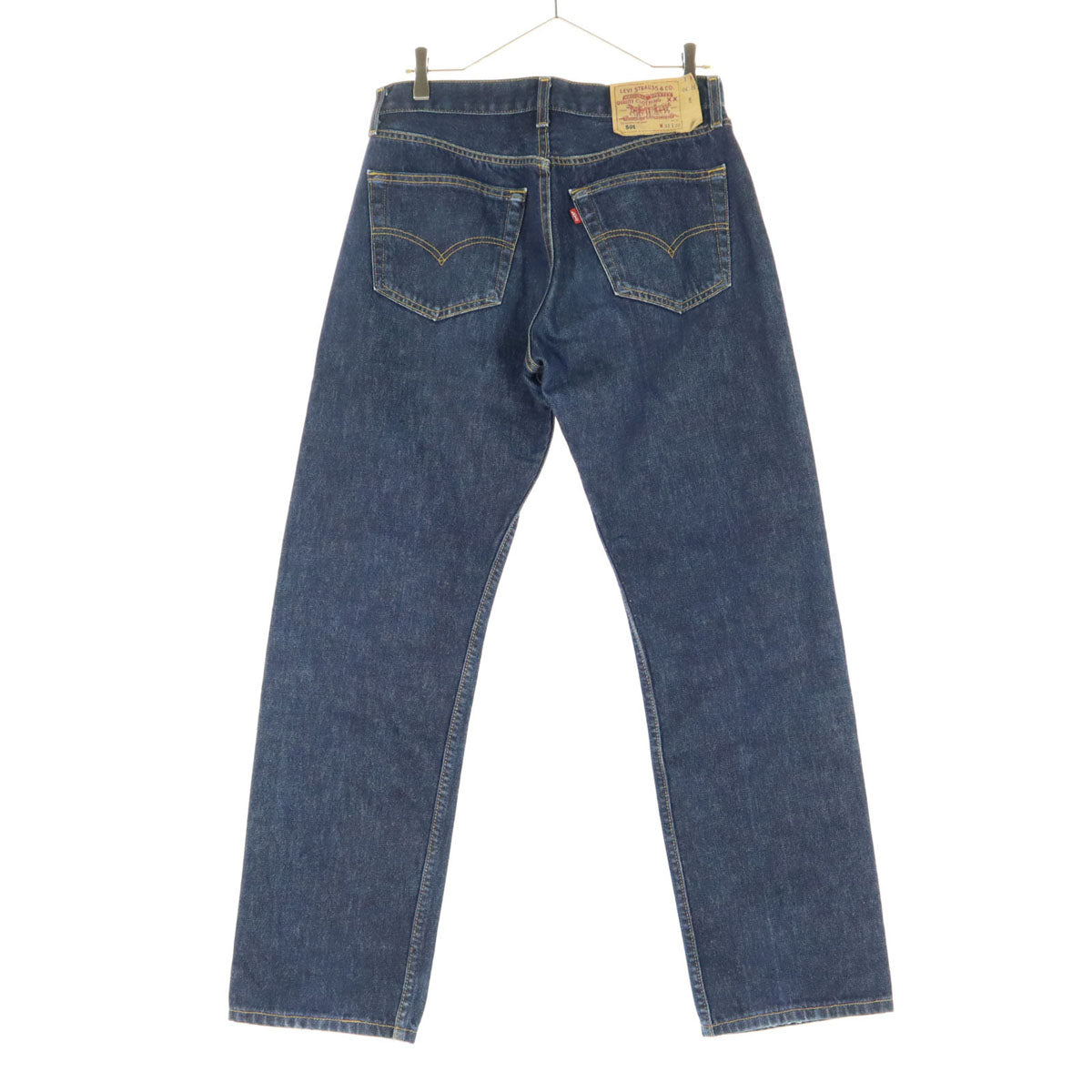 美品 Levi's リーバイス 501 トルコ製 ボタン裏T01 デニムパンツ w32 ブルー ユーロ メンズ
