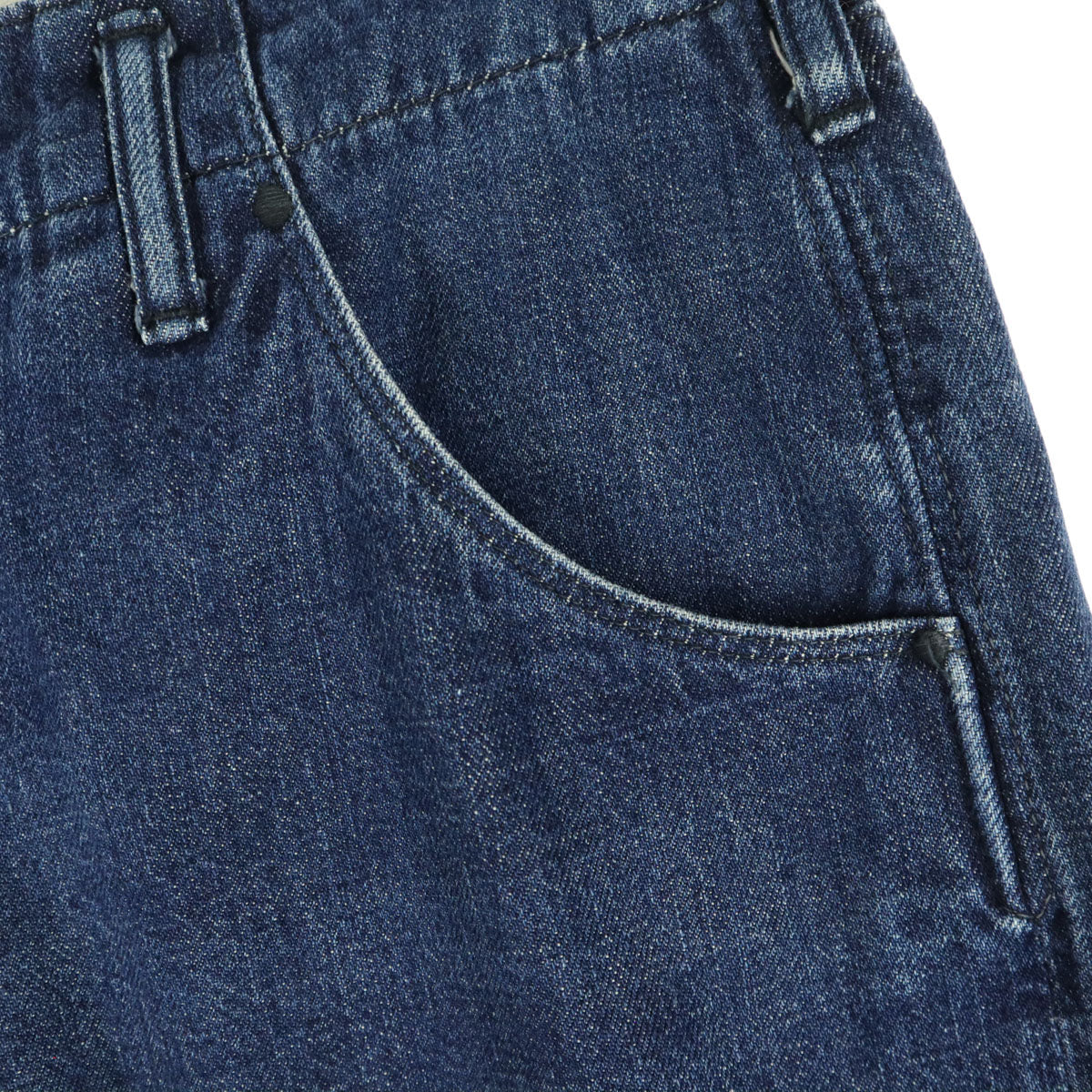 美品 BRU NA BOINNE ブルーナボイン 日本製 ピーター パンツ 1 ブルー デニムパンツ メンズ