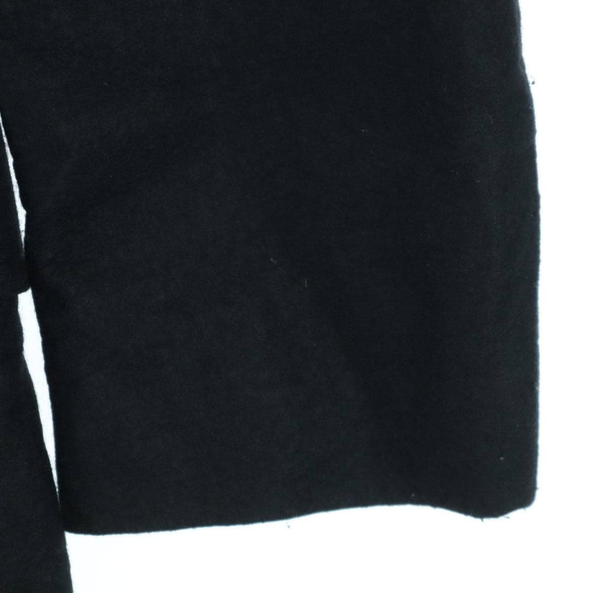 美品 KATHARINE HAMNETT LONDON キャサリンハムネットロンドン 日本製 長袖 ロング丈 ピーコート M ブラック メンズ