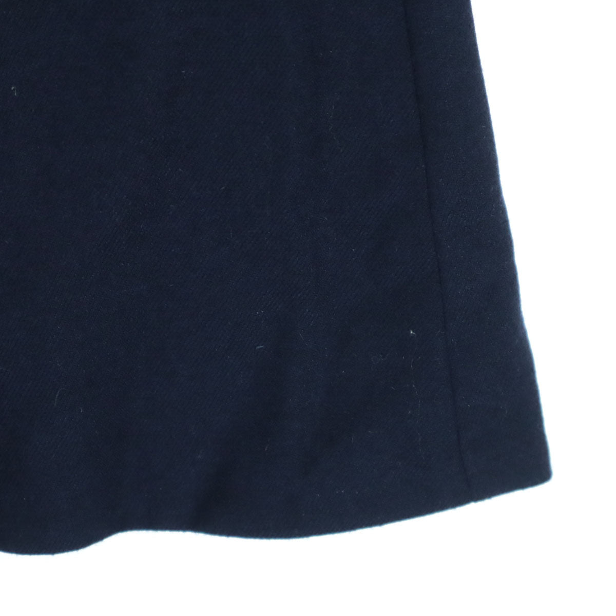OLD ENGLAND オールドイングランド 日本製 ミディ丈 フレアスカート 38 ネイビー レディース