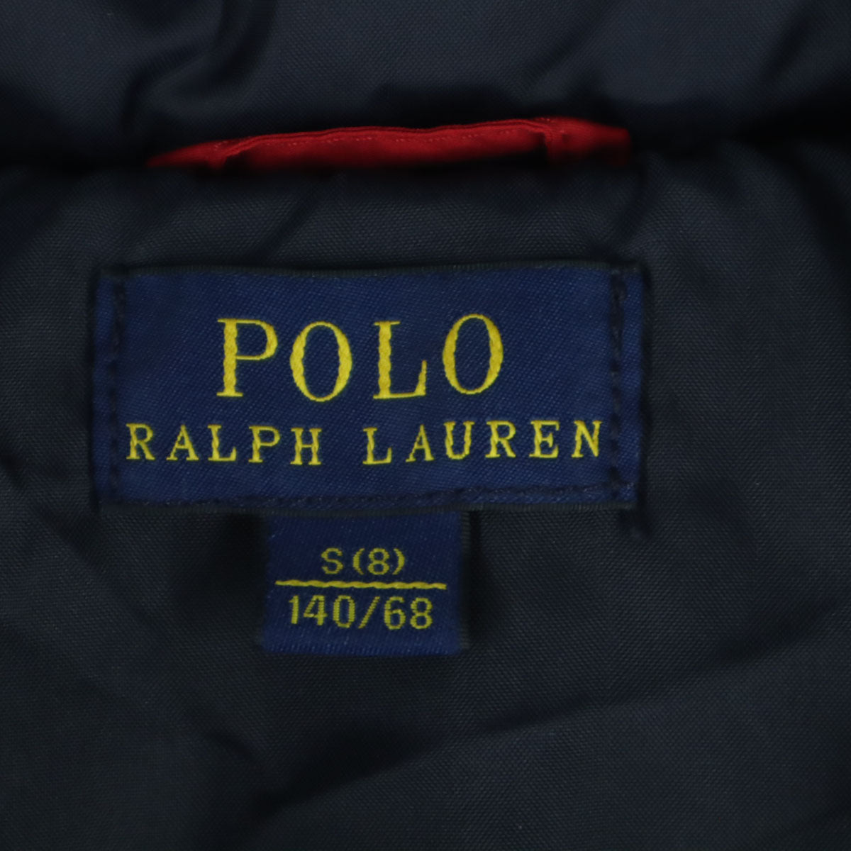 POLO RALPH LAUREN ポロラルフローレン 長袖 ダウンジャケット 140 レッド キッズ