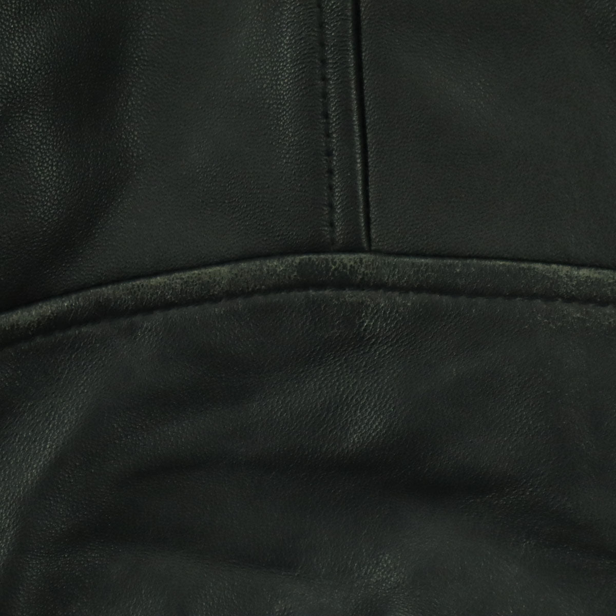 TAKEO KIKUCHI タケオキクチ 長袖 レザー シングルライダースジャケット XL ブラック 羊革 メンズ