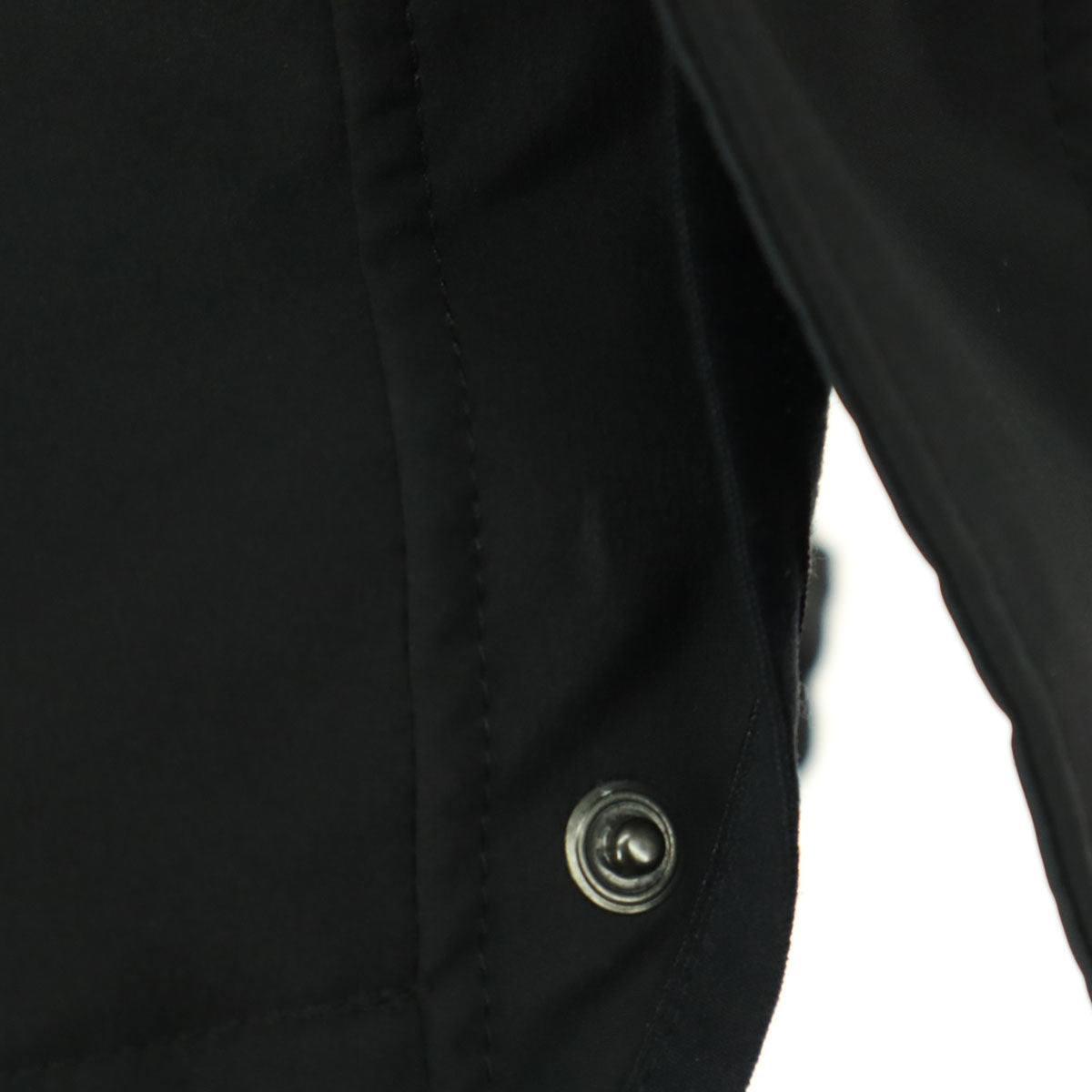 POWERAGE パワーエイジ 日本製 バイク 長袖 ウェア 肘プロテクター ジャケット L ブラック メンズ