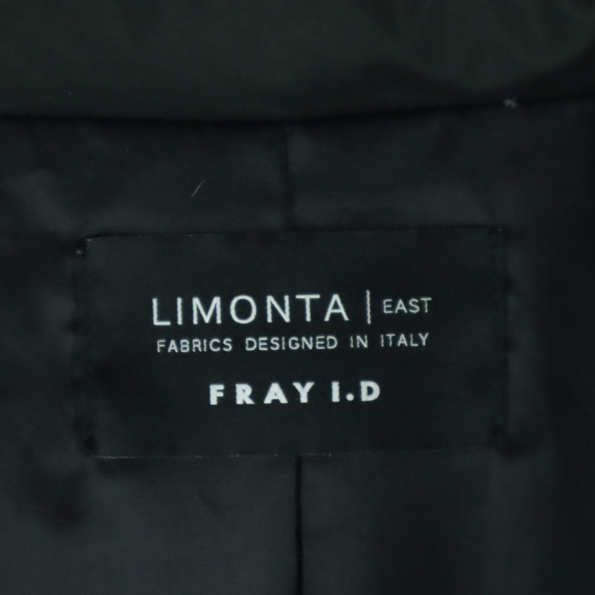 美品 FRAY I.D フレイアイディー LIMONTA 長袖 ショート丈 ダウンジャケット 0 ブラック FWFC234049 レディース