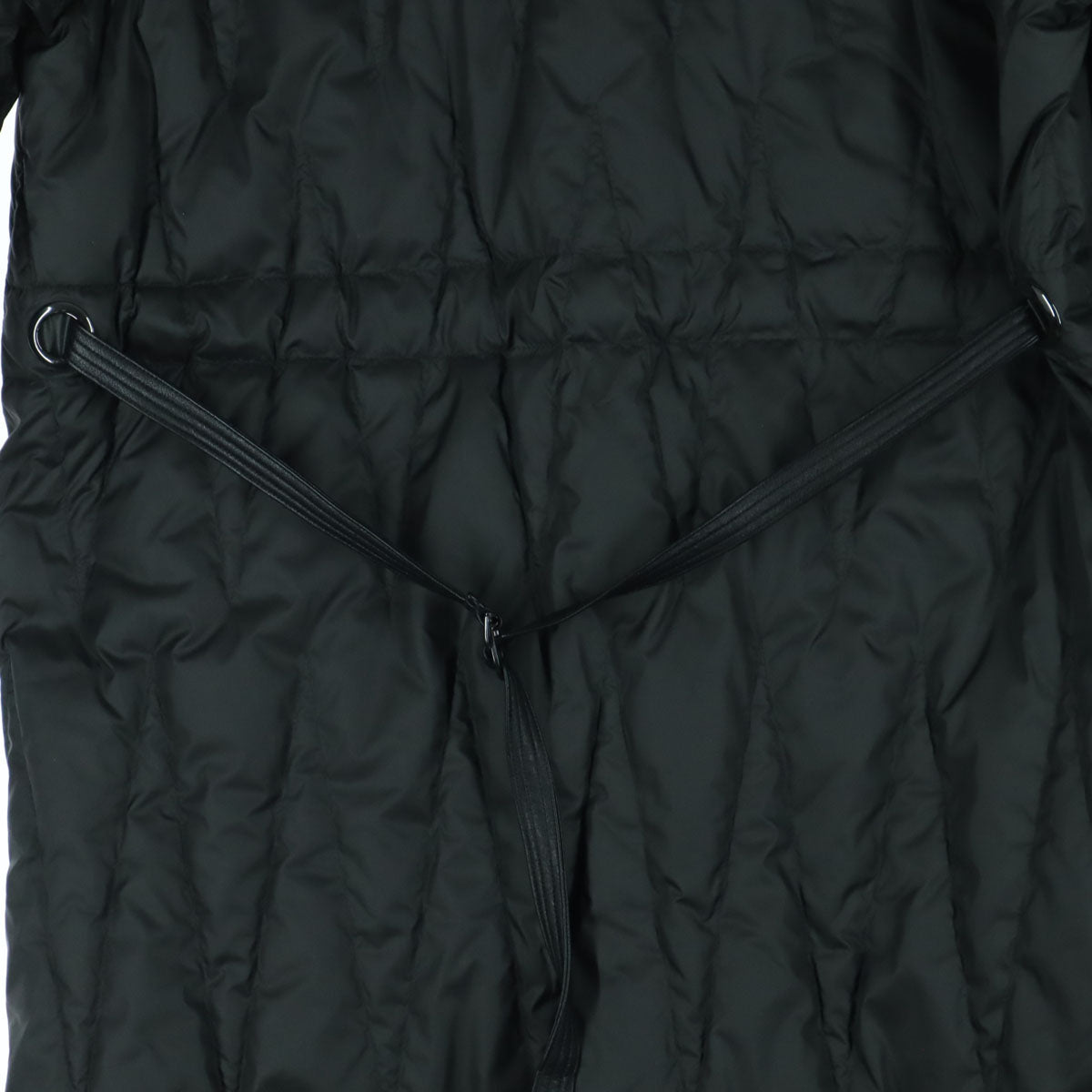 未使用 FES フェズ 長袖 ダウンコート 38 ブラック レディース